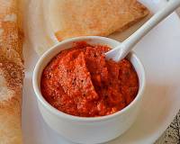 पाण्डु मिरापाकया पचड़ी रेसिपी - Andhra Red Chilli Chutney Recipe