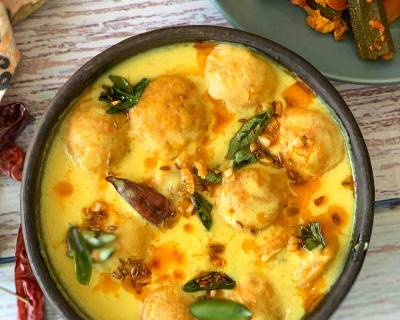 Bihari Style Kadhi Bari Recipe