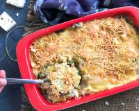 Chicken, Mushroom And Broccoli Au Gratin Recipe