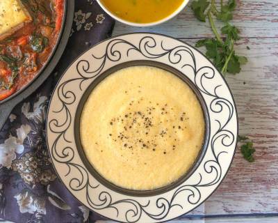Creamy Polenta Recipe  - Savory Cornmeal Porridge