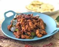 मशरुम घी रोस्ट रेसिपी - Mushroom Ghee Roast Recipe