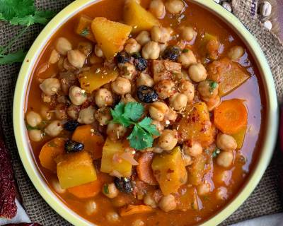 Pumpkin Stew With Chickpeas Recipe