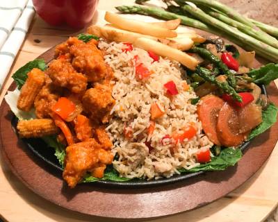 Dragon Chicken Sizzler Recipe