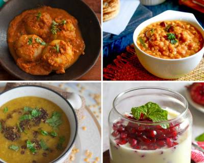 Weekly Meal Plan With Ambat Goda Dal, Soya Kheema Paratha And Much More