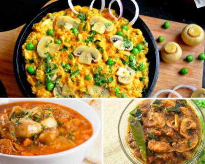 9 Scrumptious and Flavourful Indian Mushroom Gravy Recipes