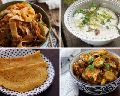 Weekly Meal Plan: Carrot Dosa, Chole Dhania Masala, Trifle Pudding & More
