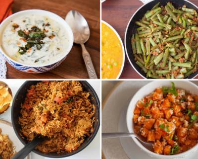 Weekly Meal Plan With Tomato Pulav, Palak Raita And Much More