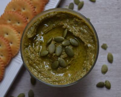 टमाटर पम्पकीन सीड्स डीप - Tomato Pumpkin Seeds Dip