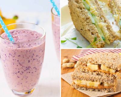 5 Easy & Yummy Sandwich & Smoothie Combinations For Your Kids