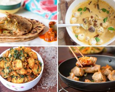 Weekly Meal Plan With Garlic Dal, Masala Palak Bhurji And Much More