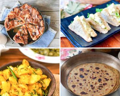 Weekly Meal Plan : Onion Thepla, Egg Mayo Sandwich And Much More 