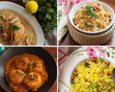 Weekly Meal Plan: Aval Upma, Chicken In Lemon Butter Sauce & More