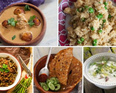 Weeknight Dinners: Make Your Meals With Cabbage and Carrot Spiced Paratha, Gujarati Trevti Dal & More