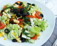 Delicious Avocado Salad Recipe with Vegetables