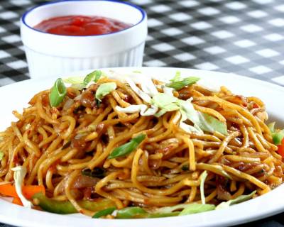 Egg Hakka Noodles Recipes | Egg Chow Mein Made Using Millet Noodles