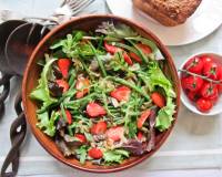 Strawberry and Caramelised Onion Salad