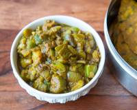 Turai Pyaz Hari Mirch Ki Sabzi Recipe-Ridge Gourd Stir Fry With Green Chili And Onions