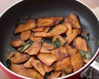 Senai Kizhangu Varuval Recipe - Spicy Chettinad Style Yam Stir Fry