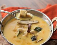Dahi Suran Ki Kadhi Recipe - Yam Cooked In Yogurt Curry