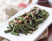 Gan Bian Dou Jiao Recipe (Dry Fried Sichuan Haricot Beans)