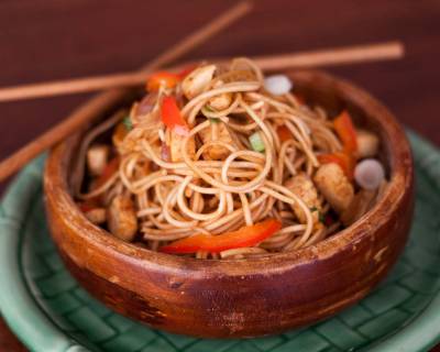 Sichuan Dan-Dan Noodles Recipe (Sesame Noodles With Crispy Tofu Recipe)
