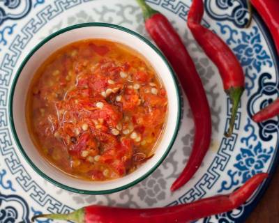 Sichuan Style Bird Eye Chili Sauce Recipe