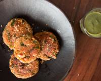 Makhana Aloo Tikki Recipe (Spiced Lotus Seed Patties Recipe)