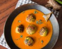 No Onion No Garlic Lauki Paneer Kofta Curry Recipe