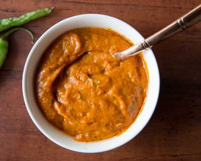 टमाटर और कढ़ी पत्ते की चटनी रेसिपी - Tomato Curry Leaf Chutney Recipe 