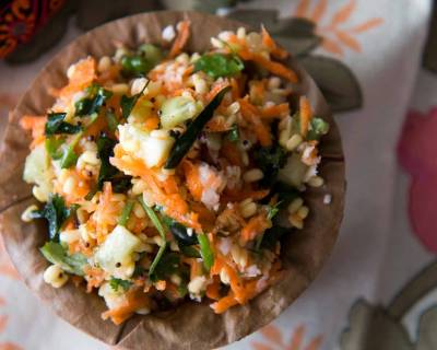 Pasi Paruppu Kosumalli Recipe (Spiced Lentil Salad Recipe)