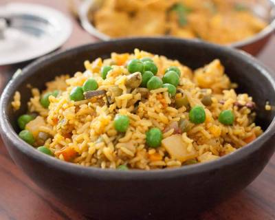 Chettinad Vegetable Pulav Recipe - 