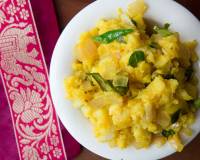 Maharastrian Batatyachi Bhaji Recipe-Quick and Simple Aloo Sabzi