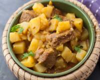 Kashmiri Style Mutton Gogji Syun Recipe - Mutton & Turnip