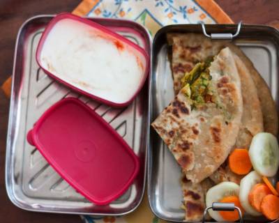 Plan Your Lunch Box Meal With Broccoli and Dill Stuffed Paratha
