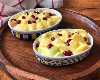 Creamy and Delicious Fruit Custard Recipe 