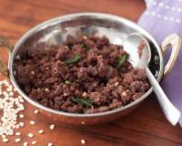 Ragi Pachchai Maa Puli Upma Recipe - Ragi Flour Upma Recipe