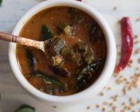 केरला स्टाइल वेदक्कै उप्पादन रेसिपी - Okra Curry Without Coconut (Recipe In Hindi)