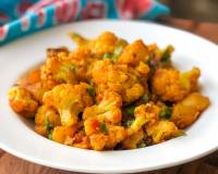 Aloo Gobi Sabzi Recipe - Spicy Potato Cauliflower Sabzi