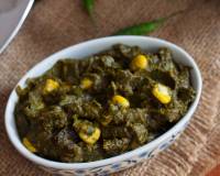 Jain Style Corn Palak Recipe