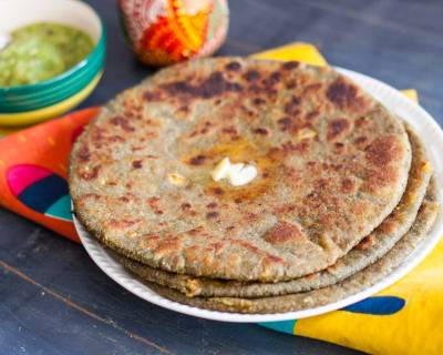 Nutty Aloo Paratha Recipe