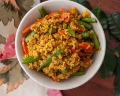 Thai Yellow Coconut Curry Rice Recipe 