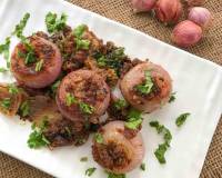 Kathiyawadi Stuffed Onion Recipe