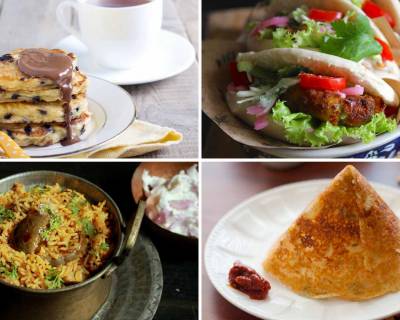 Weekly Meal Plan:Carrot Cake Pancake, Keerai Sambar & Pav Bhaji Much More