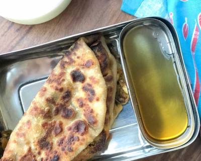 Lunch Box Recipes: Aloo Paratha, Honey & Curd