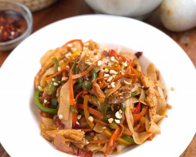Chicken Pad Thai Noodles Recipe