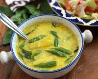 Thai Green Curry Recipe With Sweet Potato & Green Beans