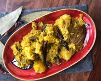 Bengali Bhog Khichuri Recipe - Bengali Khichdi Using Electric Pressure Cooker