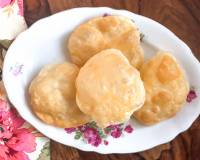 Bengali Luchi Recipe - Bengali Softa Maida Puffed Puri