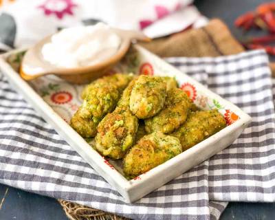 Cheesy Garlic Broccoli Nuggets Recipe