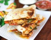 Chilli Paneer Quesadilla Recipe